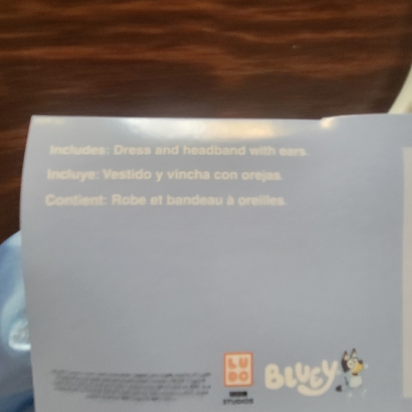 Disguise Bluey Kids Costume - Blue - Picture 3 of 3